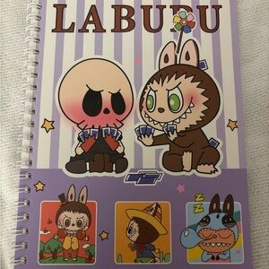 Labubu Cartoon Character Spiral Notebook